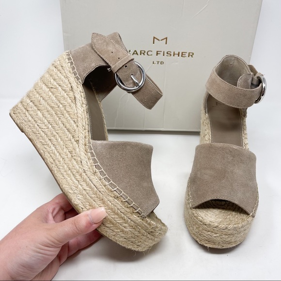 Marc Fisher Shoes - MARC FISHER LTD Alida Espadrille Platform Wedge